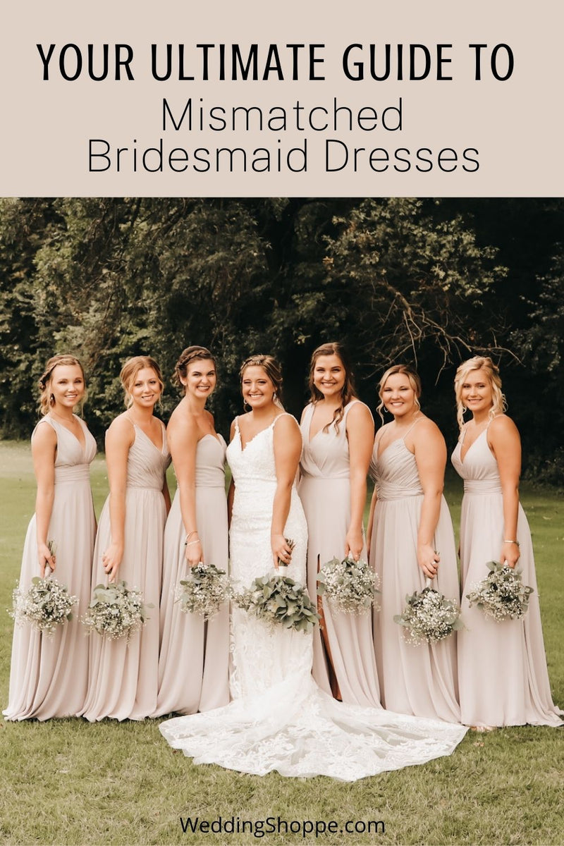 mix and match bridesmaid dresses